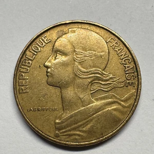 1974 France 10 Centimes - Beautiful Coin - #B-068 - Picture 1 of 2