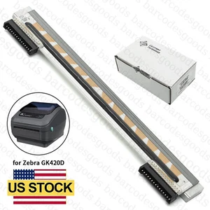 Thermal PrintHead Printer Print Head Zebra GK420D GX420D ZP450 ZP500 105934-037 - Afbeelding 1 van 10