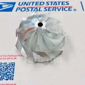 Rueda turbocompresora fresada a punto de billete para rotación estándar G35-900 - Imagen 1 de 4