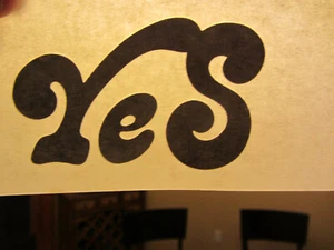 MINI YES  iron on t shirt transfer pocket size/hat  NOS - Picture 1 of 1