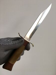 Vintage Handmade Knife With Fixed Blade ITK USSR  