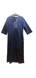 VINTAGE Sears WOMEN'S Navy Bleu House DRESS, Size Small - Picture 1 of 14