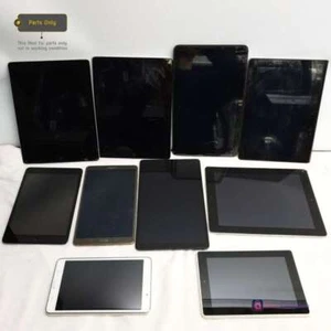 JOB LOT 10X TABLETS MIXED APPLE IPAD SAMSUNG SONY AMAZON FAULTY BUNDLE FAULTY - Picture 1 of 8