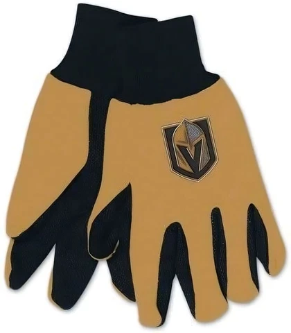 Vegas Golden Knights NHL Sport Utility Gloves Grip Palm Adult OSFA Cover