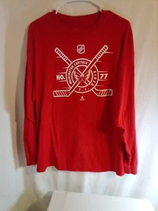 Washington Capitals Hockey Club Red Long Sleeve T-Shirt Men's XL. EC - Picture 1 of 8