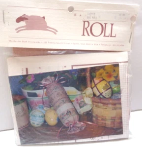 SHEPHERDS BUSH EASTER EGG NEEDLE ROLL KIT INCLUDES FABRIC/FLOSS/BEADS/CHART NOS - Picture 1 of 3