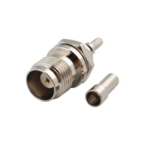 TNC Crimp Buchse Schott Stecker für RG174 RG178 RG316 LMR100 - Bild 1 von 2