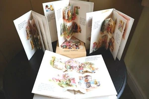 Fabulous Vintage 'Wind in the Willows' Pop-Up Books 1980's Treasury Collection