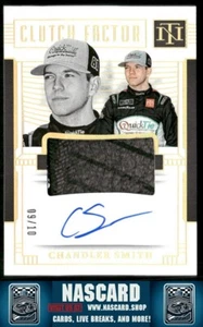 2024 National Treasures Clutch Factor Signatures Holo Gold Chandler Smith /10 - Picture 1 of 2