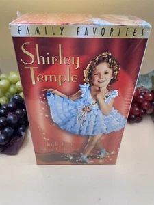 VHS-Shirley Temple Triple Pack Movie Collection-Heidi,curly top, baby take a Bow - Picture 1 of 5