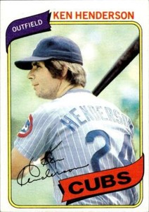 KEN HENDERSON 1980 Topps #523 BUY ANY 2 ITEMS FOR 50% OFF   B214R2S3P48