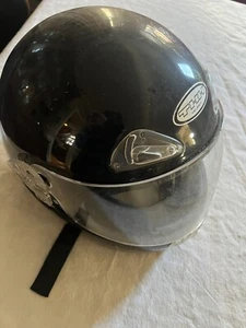 THH Full Face Motorcycle Racing Helmet Size L Black SEE ALL PHOTOS For Size - Picture 1 of 9