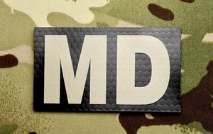 Infrarot Kampf MD Patch USMC Arzt USAF US Army Line Doc Medic - Bild 1 von 2