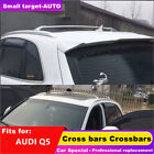2Pcs Fits For Audi Q5 2009-2017 Rail Racks Cross Bar Crossbar Stainless Steel