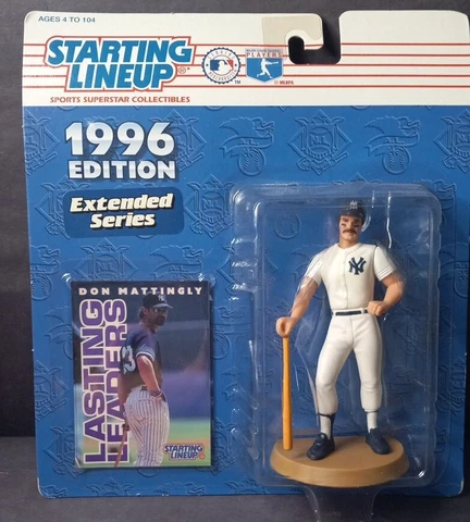Kenner Starting Lineup Lasting Leaders Don Mattingly 1996 Edition **NEW** Cover
