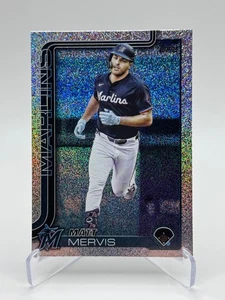 2025 Topps Update Series '25 #US68 MATT MERVIS | Sandglitter - Picture 1 of 2