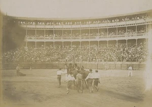 Spanien San Sebastian Arena Stierkampfarena Plaza de Toros & Royan alte Fotos 1900 - Bild 1 von 3