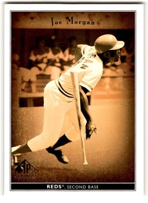 2002 SP Legendary Cuts Joe Morgan #42 Cincinnati Reds - Image 1 of 2