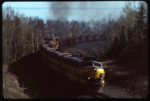 Original Rail Slide - Erie Mining 4214+ Taconite Harbor MN 4-30-1999 - Picture 1 of 1