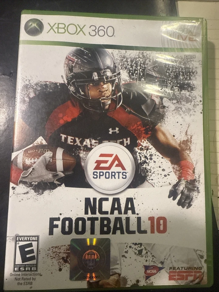 Videojuego de deportes americanos NCAA Football 10 Xbox 360 EA Sports Foto 1 de 4