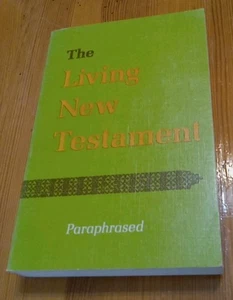The Living New Testament Paraphrased 1967 Softcover Vintage Bible Tyndale House - Foto 1 di 4