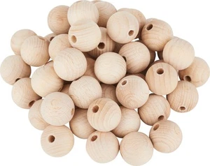 Bolas de madera VBS perforadas "Ø 25 mm" - Imagen 1 de 12