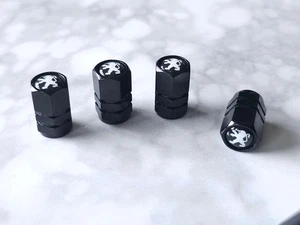 Peugeot Logo Valve Caps - Picture 1 of 1