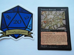 x1 Tombstone Stairwell Mirage MTG Magic the Gathering TexasNerdGames - Picture 1 of 3