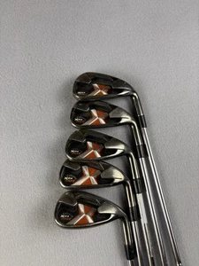 Callaway X24 HOT Iron Set 5 Clubs 5,6,7,8,P Steel Shaft UNI Flex Right Handed - Picture 1 of 7