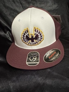 Gorra America Premium Line Flexfit 110 Snapback Granate Gorra/Logo Firebird Nueva con Etiquetas - Imagen 1 de 4