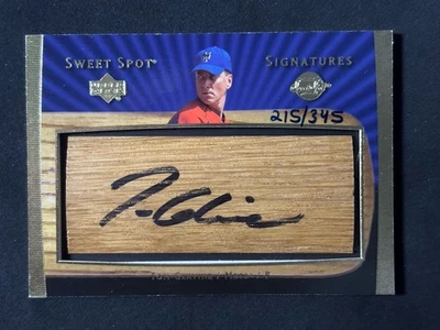 2003 UD SWEET SPOT TOM GLAVINE AUTOGRAPH #215/345 NEW YORK METS  HALL OF FAME - Image 1 of 4