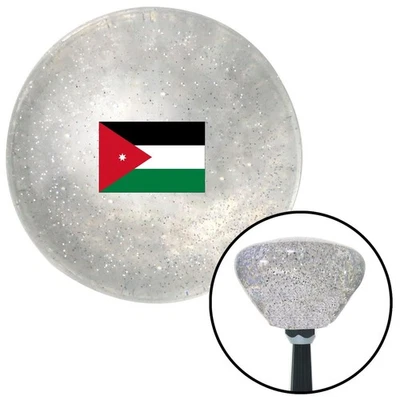 Jordan Clear Retro Metal Flake Shift Knob w/ M16x1.5 Insert Shifter Auto Brody - Image 1 of 4