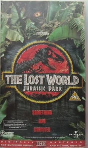 THE LOST WORLD - JURASSIC PARK, CERT PG, VHS-PAL VIDEO - Bild 1 von 1
