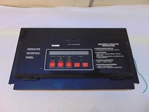 Panel de interfaz de operador simplex 8001 para alarma contra incendios - sin probar - S4953 - Imagen 1 de 9