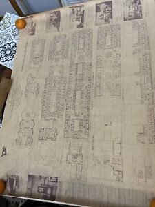 1911 White Star Line R.M.S. Titanic Plan Of First Class Accommodation