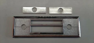 Mascherina Frontalino Autoradio EPOCA Radio Blaupunkt plastica Cromata Mercedes - Bild 1 von 7