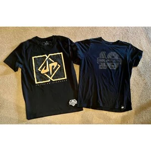 2 Dude Perfect T-shirts Size Mens Small and Youth XL - Picture 1 of 3