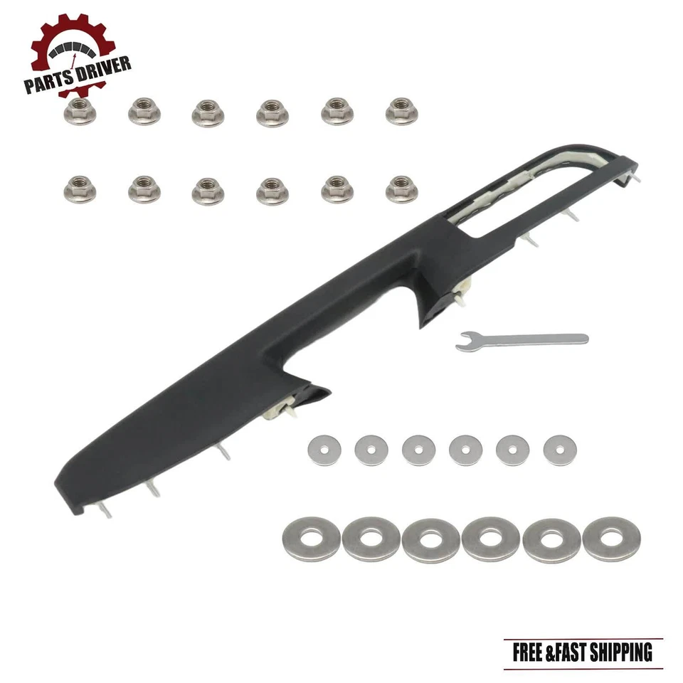 Reparación de reposabrazos de puerta lateral delantera derecha negra para GMC Yukon XL 2500 2010-2013 Foto 1 de 4