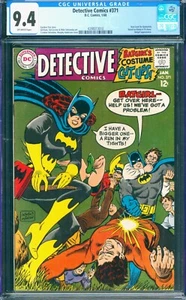 DETECTIVE COMICS #371  CGC 9.4 NM  SUPER SHARP COPY!  CLASSIC BATGIRL COVER! - Picture 1 of 2