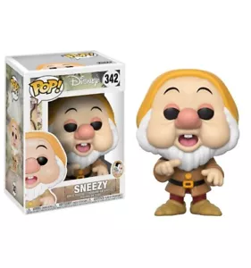 Funko Pop Vaulted Vinyl Disney Sneezy #342 Ships With In Pop Protector - Picture 1 of 2