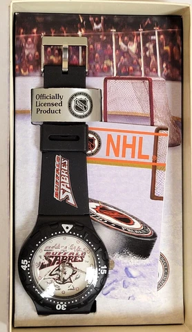 NHL Buffalo Sabres Men's Watch, New (NHLQA001-SAB) Cover
