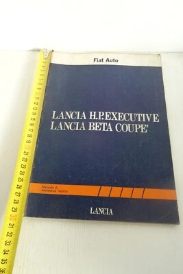 manuale dati tecnici Lancia HPExecutive Lancia Beta coupè - Immagine 1 di 4
