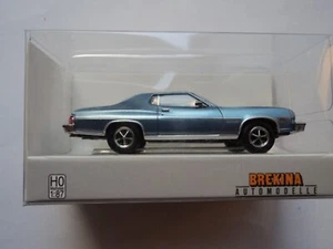 BREKINA 1976 GRAN TORINO BLUE HO 1/87 PLASTIC - Picture 1 of 3