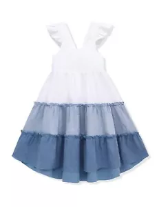 Toddler Baby Girl Casual Dress Ruffle Halter Sleeveless Dress Summer Beach To... - Picture 1 of 9
