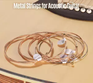Haze DP-012 (Light .012"~.053") Acoustic Guitar String full Set with picks - Picture 1 of 7