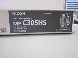 Ricoh GENUINE/ORIGINAL BLACK Copier Print Toner Cartridge 841622 MP C305HS *NEW* - Picture 1 of 2