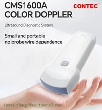 CONTEC CMS1600A 3 w 1 bezprzewodowy skaner ultradźwiękowy urządzenie kolorowy doppler WIFI