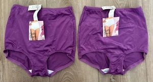 Vtg Soft Skins Light Control JC Penney #3793 Purple Nylon Spandex Panty Sz XL - Picture 1 of 13