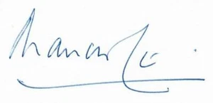 RARE! “Croix De Guerre" British Colonel Stormont Mancroft Hand Signed 5.5X3 Card - Picture 1 of 1