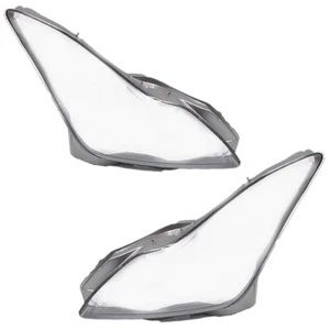 Cubierta de lente transparente para faros L&R para INFINITI G37 cupé 2 puertas 2009-2013 - Imagen 1 de 11